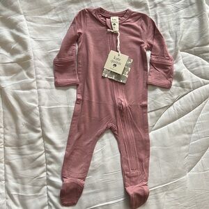 KQ modal Zip Footie - Zephyr